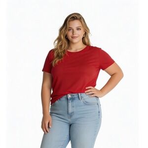 Cherokee Red Short Sleeve‎ Shirt Large